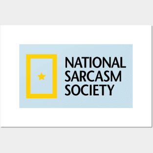 National Sarcasm Society Posters and Art